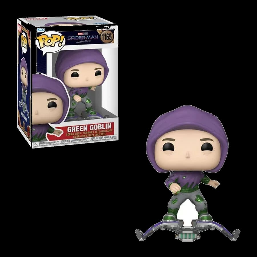 FUNKO POP! MARVEL: SPIDER-MAN NO WAY HOME - GREEN GOBLIN #1165 BOBBLE-HEAD VINYL FIGURE