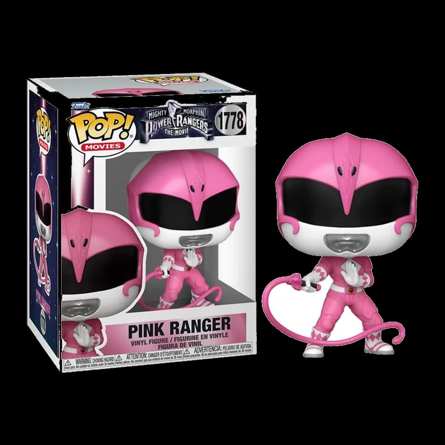 FUNKO POP! MOVIES: MIGHTY MORPHIN POWER RANGERS THE MOVIE - PINK RANGER #1778 VINYL FIGURE