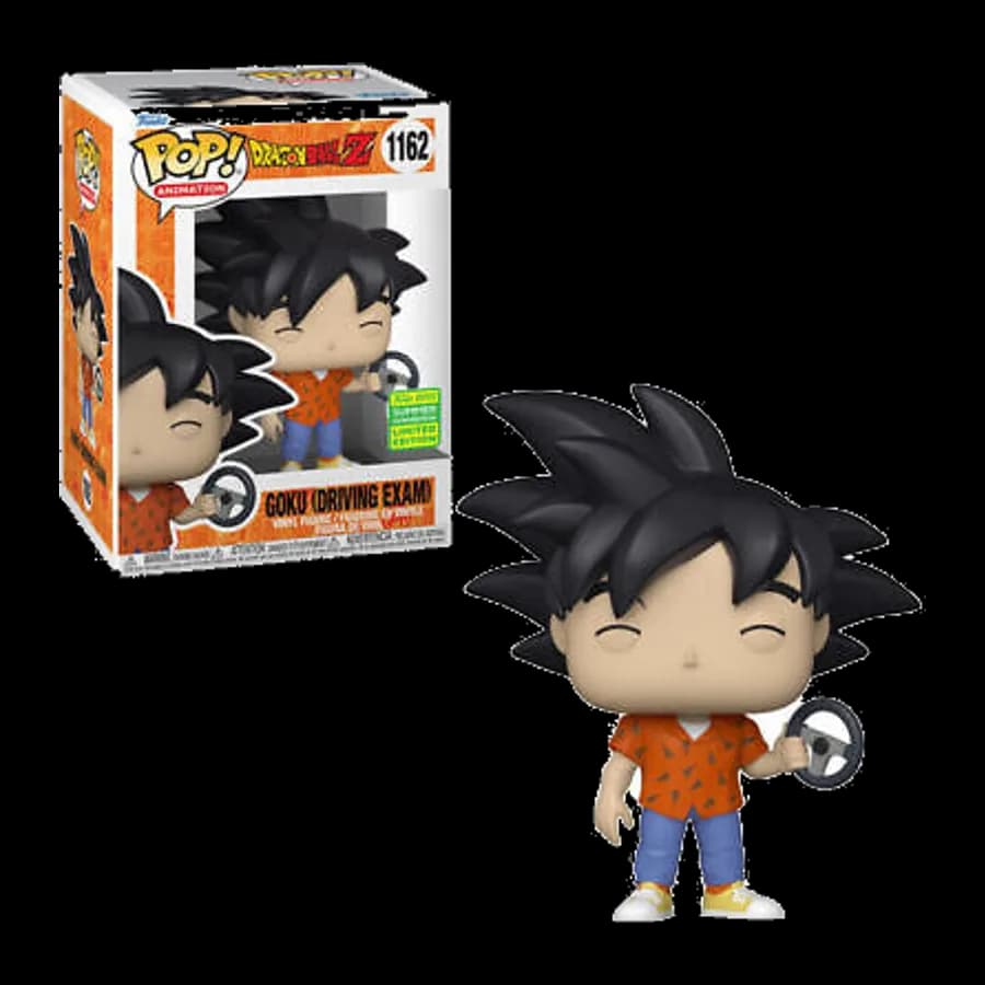 FUNKO POP! ANIMATION: DRAGON BALL Z - GOKU (DRIVING EXAM) (CONVENTION LIMITED EDITION) #1162 VINYL FIGURE