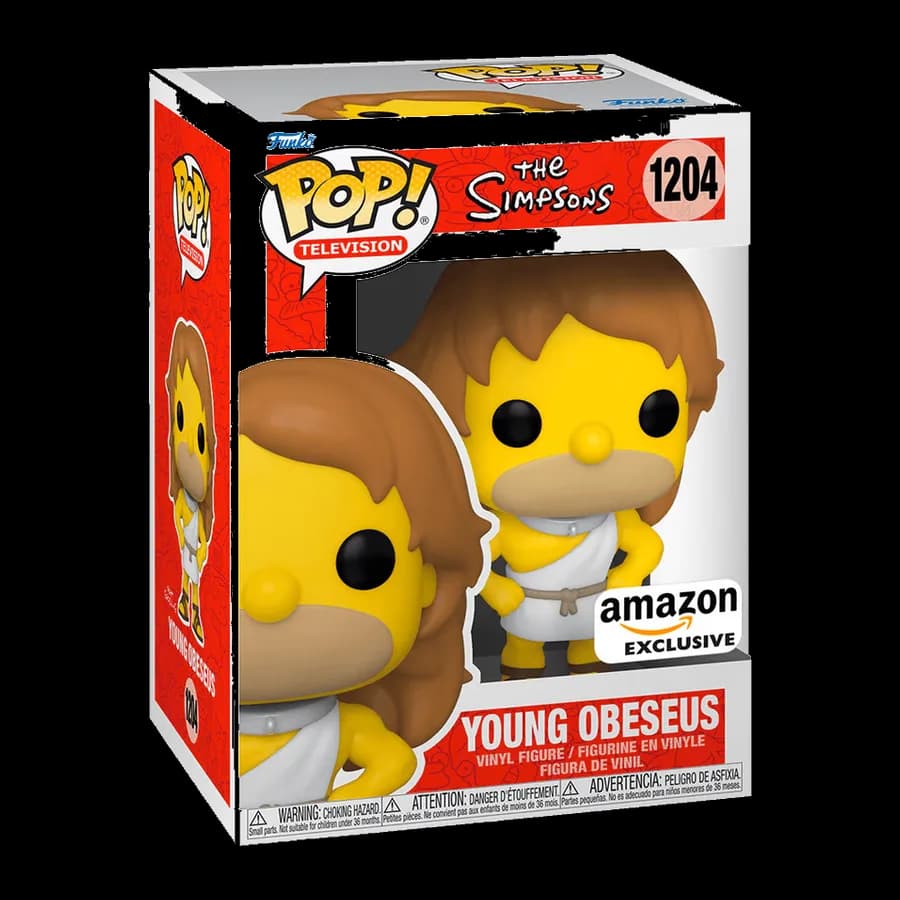 FUNKO POP! TELEVISION: THE SIMPSONS - YOUNG OBESEUS (AMAZON EXCLUSIVE) #1204 VINYL FIGURE