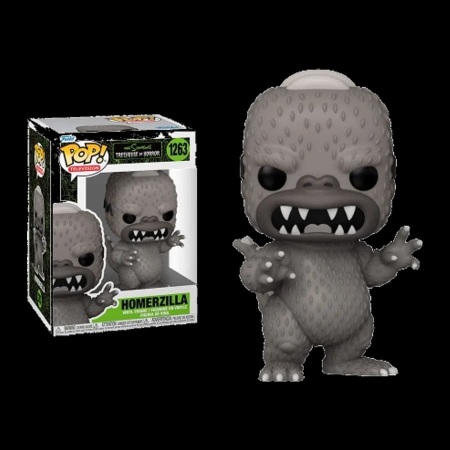 FUNKO POP! TELEVISION: THE SIMPSONS TREEHOUSE OF HORROR - HOMERZILLA #1263 VINYL FIGURE