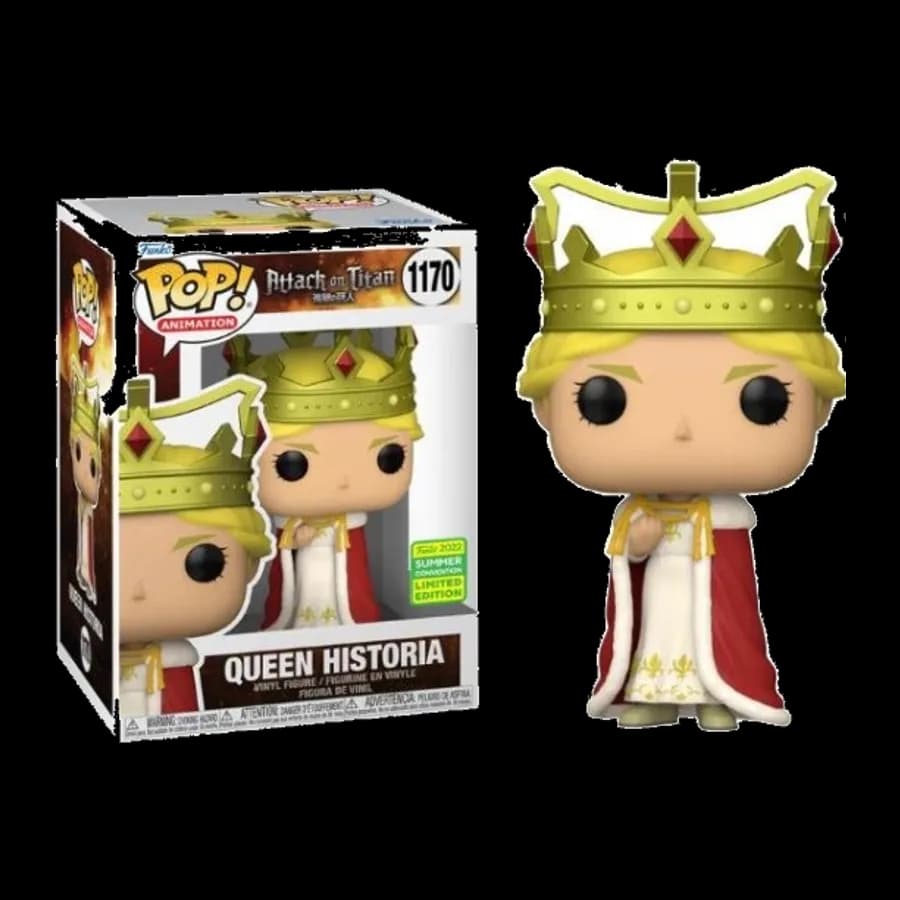 FUNKO POP! ANIMATION: ATTACK ON TITAN - QUEEN HISTORIA (Convention Limited Edition) #1170 VINYL FIGURE