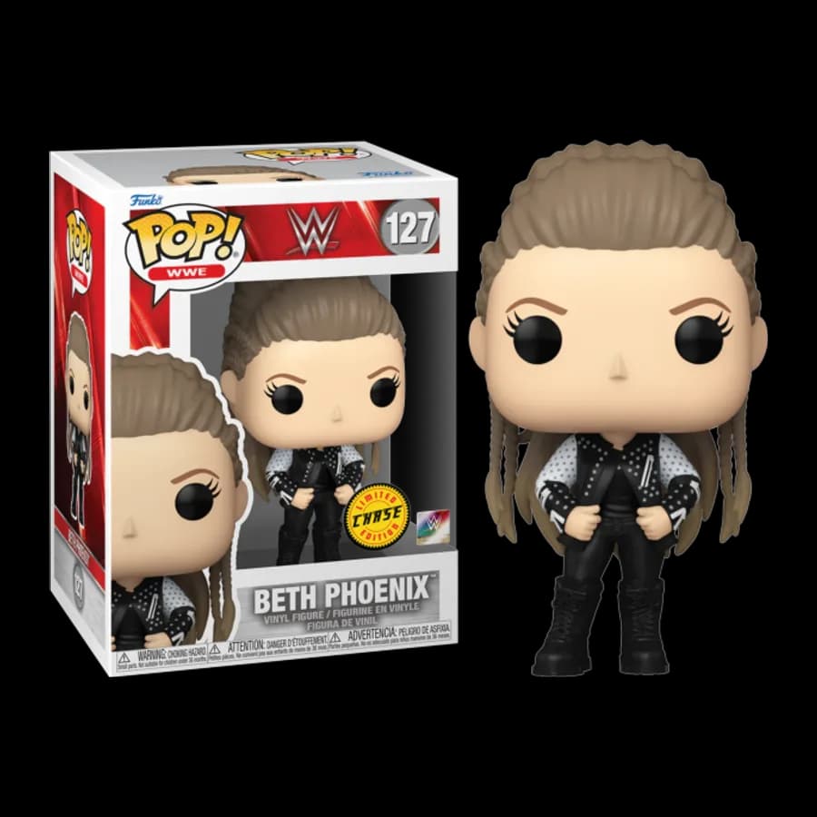 FUNKO POP! WWE - BETH PHOENIX {CHASE EDITION} #127 VINYL FIGURE