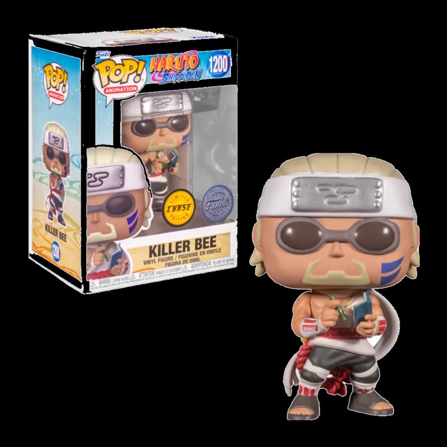FUNKO POP! ANIMATION: NARUTO SHIPPUDEN - KILLER BEE {CHASE EDITION} (Special Edition) #1200 VINYL FIGURE