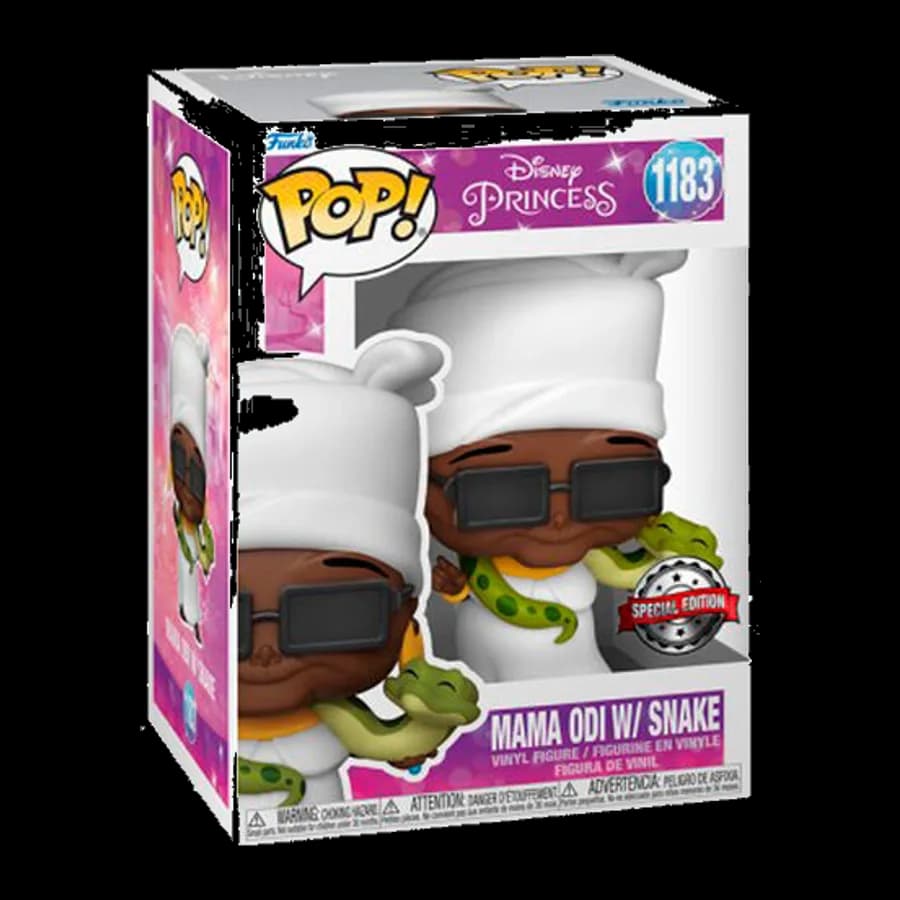 FUNKO POP! DISNEY: PRINCESS & FROG - MAMA ODI W/ SNAKE (Special Edition) #1183 VINYL FIGURE