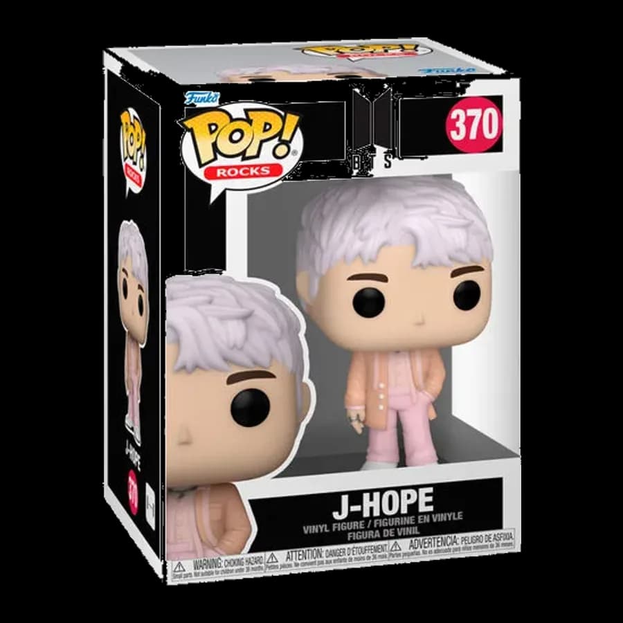 FUNKO POP! ROCKS: BTS - J-HOPE #370 VINYL FIGURE