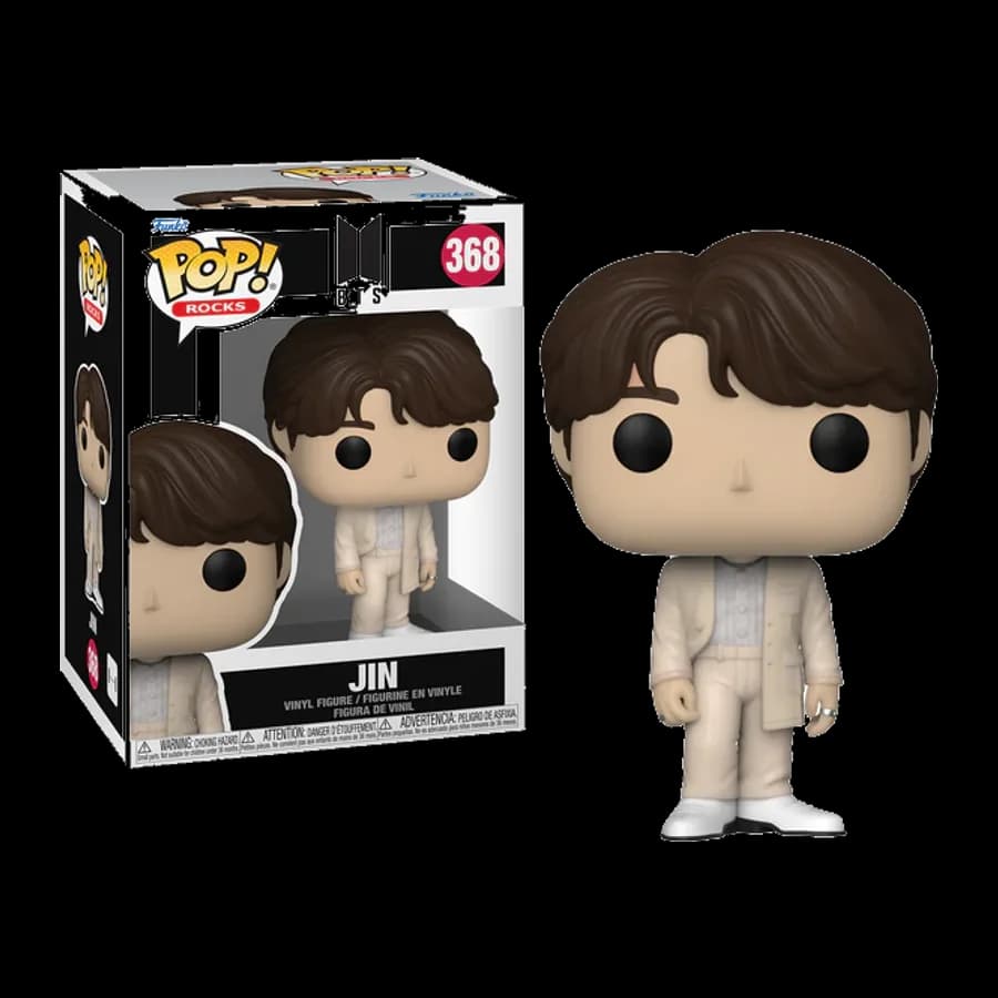 FUNKO POP! ROCKS: BTS - JIN #368 VINYL FIGURE