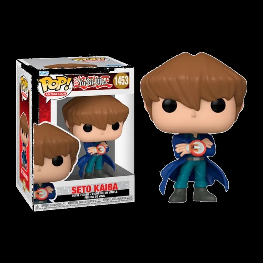 FUNKO POP! ANIMATION: YU-GI-OH! - SETO KAIBA #1453 VINYL FIGURE