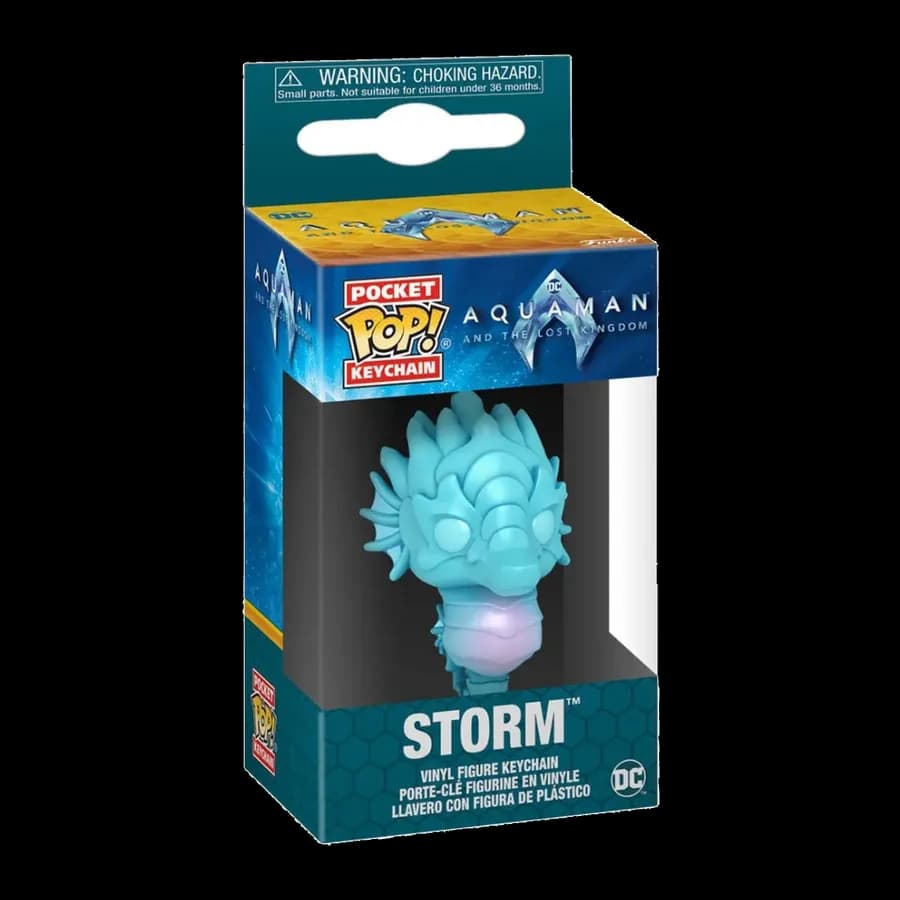 FUNKO POCKET POP! DC: AQUAMAN AND THE LOST KINGDOM - STORM VINYL FIGURE KEYCHAIN
