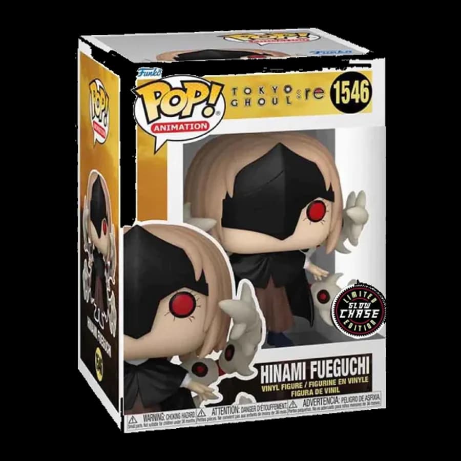 FUNKO POP! ANIMATION: TOKYO GHOUL:RE - HINAMI FUEGUCHI {CHASE EDITION} #1546 VINYL FIGURE