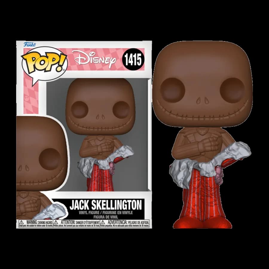 FUNKO POP! DISNEY: THE NIGHTMARE BEFORE CHRISTMAS VALENTINE'S DAY 2024 - JACK (VALENTINE) #1415 VINYL FIGURE