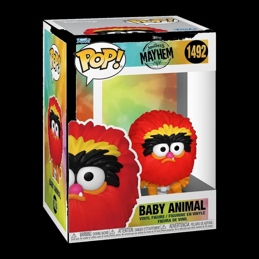FUNKO POP! DISNEY: THE MUPPETS MAYHEM - BABY ANIMAL #1492 VINYL FIGURE